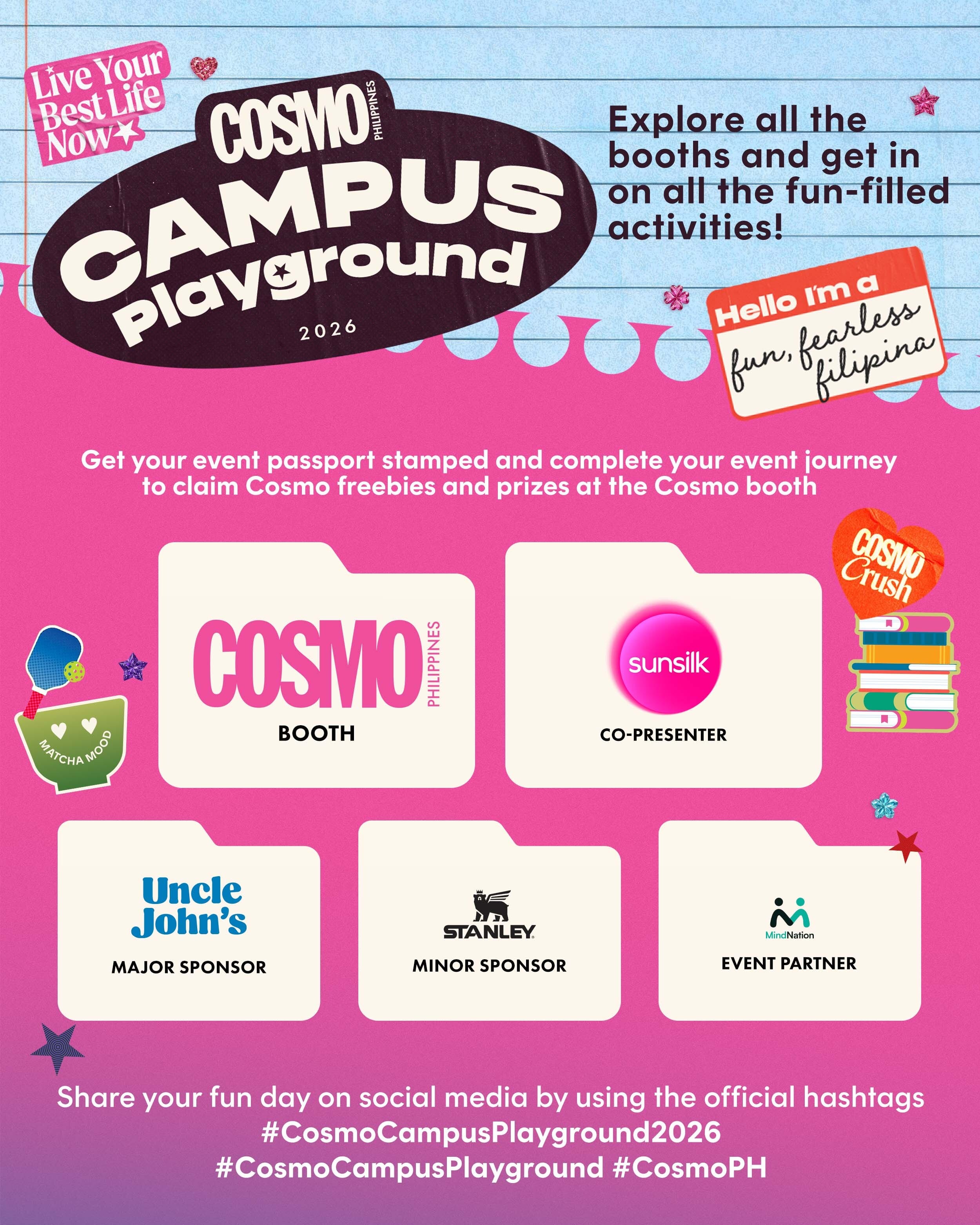 cosmo campus playground 2026 passport